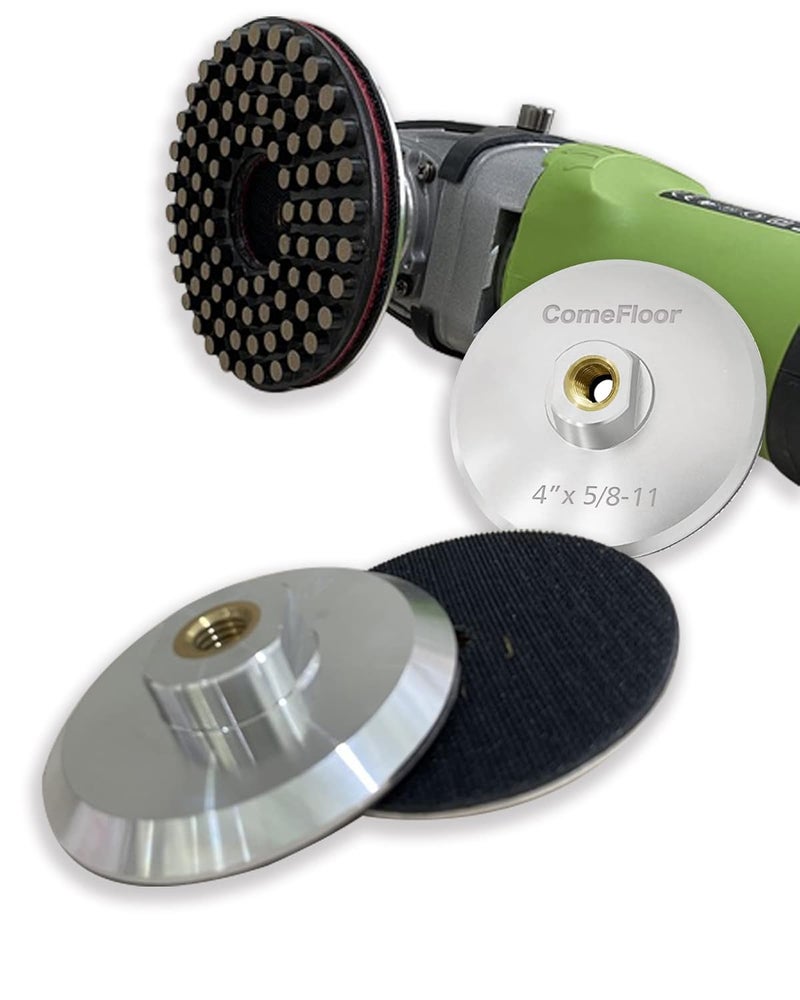 ComeFloor وسادة دعم من الألمنيوم مع قاعدة هوك وحلقة مع خيط 5/8”-11 (6") - Image 2